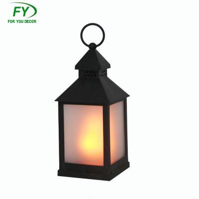 China Eco - Friendly SuperSeptember Table Top Or Chimney Hanging Black Plastic Lantern for sale