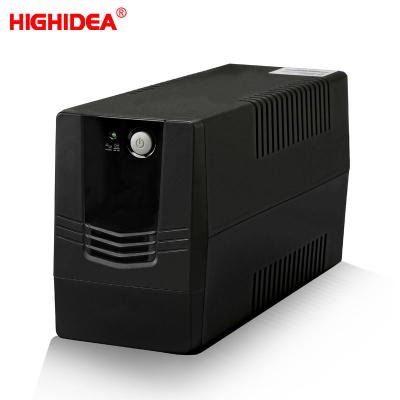 China COMPUTER Good Quality Batteries Line Interactive Custom Plastic Shell 220vac 230vac I/O 600va 360w Ups for sale