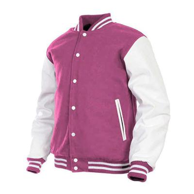 China Varsity Jacket Baseball Letterman Jacket Breathable Wool and Leather Premium Quality Unisex Basketball Jacket for sale