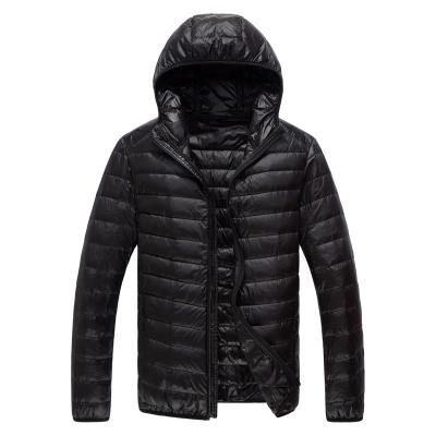 China Viable Men's Warm Puffer Coat Thicken Cotton Coat With Removable Hood Hooded Men Puffer Winter Jacket for sale