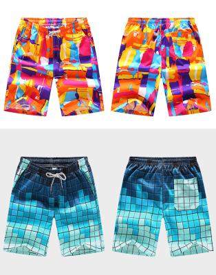 China 2021 Summer Mens Beach Shorts QUICK DRY Beach Wear Mens Swimming Shorts Trunks for sale