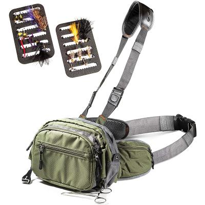 China Lightweight Fishing Fanny Pack & Tackle Storage Hip Bag Fly Fishing Waist Pack Custom Size for sale