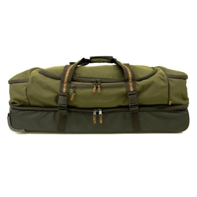 China Fly Fishing Luggage Bags Green Fly Storage Bins Fishing Tackle Storage Roll Bag Custom Size for sale