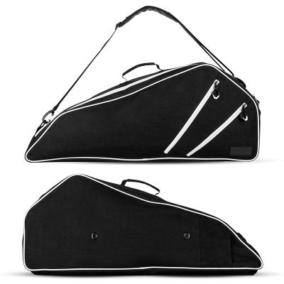 China Sports Bag Black Ship Tennis Bag Can Carry Up in 3 Racket Tennis Racket Casefor Men Women Junior Tennis Racket Case for sale