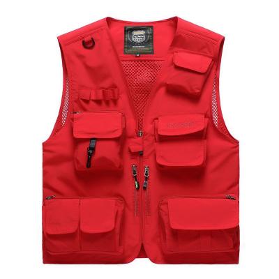 China New Outdoor Fishing Vest Men's Four Seasons Breathable Fishing Vest for sale