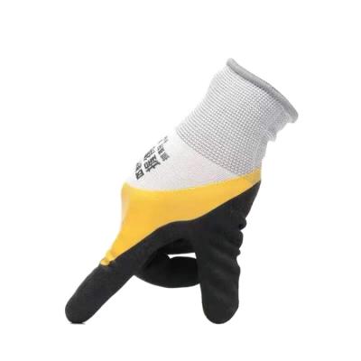 China Anti-smash Wholesale Customized Good Quality Double Adhesive Protection Wear Resistant Gloves for sale