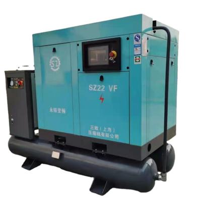 China 37KW KZF-37L High Quality Lubricated Chinese Laser Cutting Screw High Pressure Air Compressor for sale