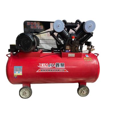 China Diesel high quality portable belt driven air-compressors piston oil free for sale