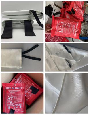 China Fire Blanket for Home and Kitchen, Fiberglass Welding Fire Blanket Fire Curtain Heat Insulation Material zu verkaufen