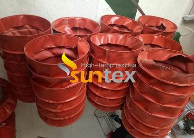 中国 Silicone Coated Fiberglass Fabric Flexible Thermal Fireproof Material flexible fireproof material 販売のため