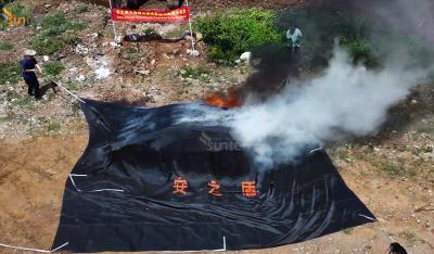 China Silica Fiberglasgewebe für EV CAR FIRE DECKE zu verkaufen