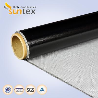 Chine Le caoutchouc de silicone a enduit le TISSU RÉSISTANT de JOINT DE DILATATION de TISSU de tissu de fibre de verre à vendre