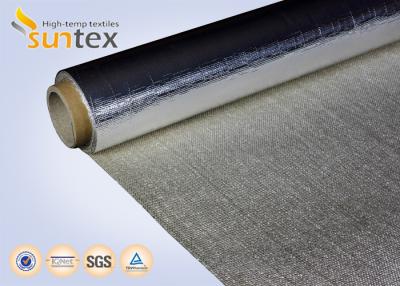 Chine Tissu stratifié de papier d'aluminium pour la couverture d'isolation thermique, rideau résistant à la chaleur, conduit à vendre