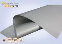 Cina tessuti di 0.6mm Grey Aluminum Pigmented Fire Protective (FPFs) utilizzati nel fuoco ed in cortine di fumo in vendita