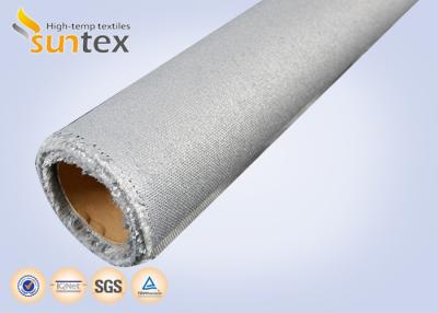 Chine l'unité centrale de 0.77mm a enduit le petit pain de tissu de tissu/fibre de verre de joint de dilatation de tissu de rideaux en feu à vendre