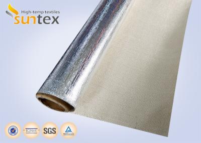 China De weerspiegelende Stof van de Aluminiumfolieglasvezel voor Flexibele Schakelaarbuis Te koop