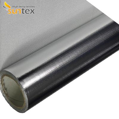 China El material de la fibra de vidrio del papel de aluminio calienta la capa reflectora del papel de aluminio de la tela de la fibra de vidrio en venta