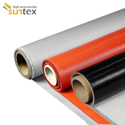 China Met siliconen gecoate glasvezelstof voor Ev Car Fire Blanket Veiligheidsuitrusting voor elektrische voertuigen Te koop