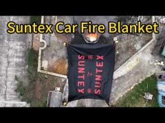 We Tested a Fire Blanket on a Burning Electric Car - The Results Are Amazing!