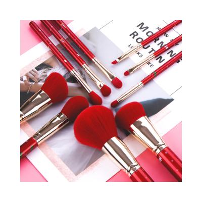 China Makeup brush soft logo synthetic hair make up makeup brush vegan cosmetic brushes for sale