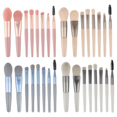 China Soft Private Label Professional Neutral Packing Pink Beauty Brushes Cosmetic Makeup Brush Set for sale