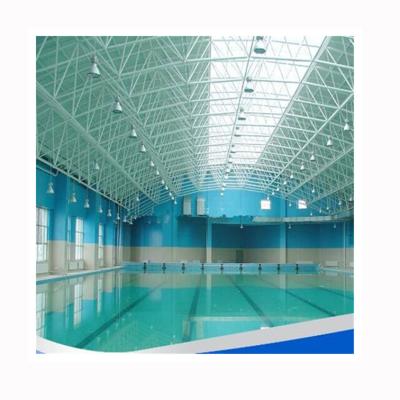 China Factory direct sales structural roofing hot dip galvanized/powder coating and paint dome roof steel structure for swimming pool roof for sale