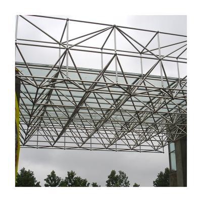 China Factory direct structural roofing sales customized steel structure stainless steel space frame prefab roof structure for sale