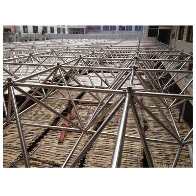 China Structural Roofing Best Long Service Life Sandwich Panel Bolted Connection Stainless Steel Structure Fabrication for sale