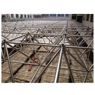 China 2021 Structural Covering Easy To Use Clear Span Powder Paint Coating Steel Structure Shed With Large Canopy for sale