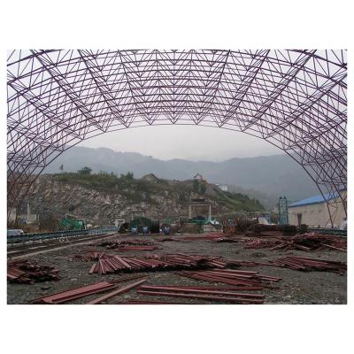 China Structural Covering High Quality Durable And Stable Performance Hot Dip Galvanized / Powder Coating And Painting Coal Shed for sale