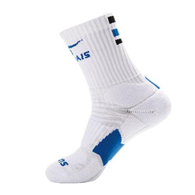 China Custom Made Men's Crew Cotton Jacquard Sports Socks Comfortable And Warm Men's Fashion Socks Antibacterial Socks Manufacturers for sale