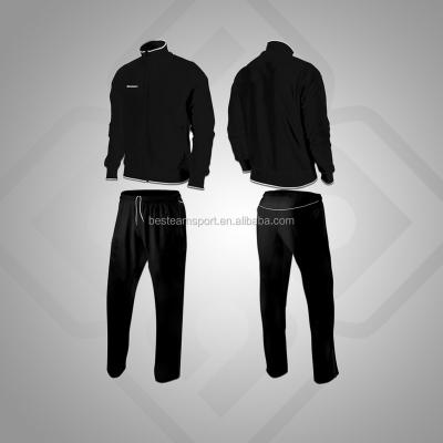 China High quality tracksuit anti static inside fleece sport football training jacket and pants with cheap price for sale