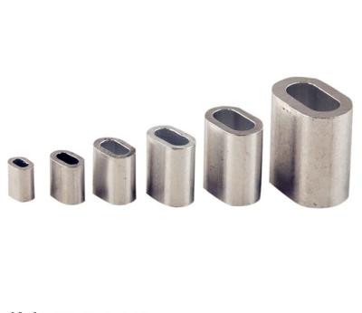 China din3093 duplex aluminum sleeves ferrule durable for wire rope for sale