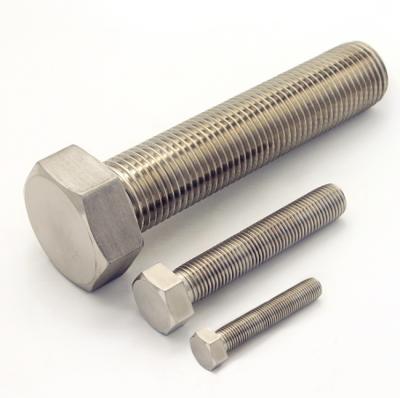 China Diameter 20-45mm Environmental Half Thread Stainless Hex Head Bolt ss316 for sale