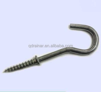 China M3-m12 Commercial Polished Steel Galvanized Open Eye Bolt With Wood Lug Screw for sale