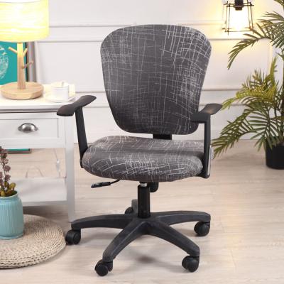 China Jacquard High Quality Wholesale Hot Sell Cheap Spandex Chair Cover For Protection Replace Swivel Desk Overall Covers for sale