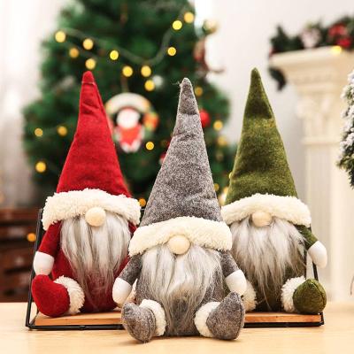 China Christmast Ornament Christmas Decoration Ornaments Thanks Giving Day Gifts Swedish Santa Plush Handmade Scandinavian Tomte Christmas EIF Gift for sale