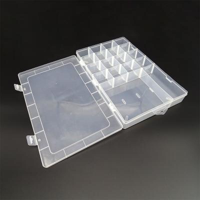 China Wholesale Price Factory Price Universal Transparent Detachable Dismountable Compartments Box Packing Plastic Storage Case for sale