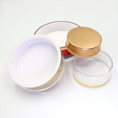 China Non Printable Cosmetic Plastic Bottle Cap Eye Cream Puddle Face Cream Cap Cap Logo for sale