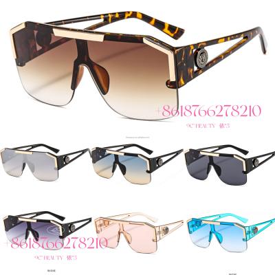 China Poplar 7 Colors Classic Leopard Print Anti UV400 Sunglasses Fashionable Women UV400 Latest 2021 for sale