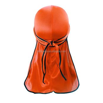 China High Quality Designer Durags For Men's Long-tailed Hoods And Women's Durags Wholesale Silk Durags for sale