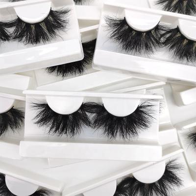 China 25-30 times custom wholesale price 3D 5D 22mm fluffy mink lashes 25mm /starry box logo diamond box/flip box for sale