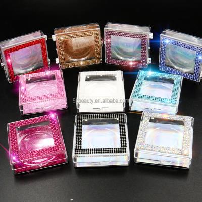 China Wholesale Customs Service Diamond Eyelash Box Thick FULL Range of Box Styles Logo for sale