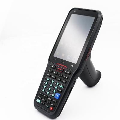 China Handheld Computer Android 10.0 Barcode Scanner 1D 2D PDA With Pistol Grip Terminal Long Range Handheld UHF Rfid Reader for sale