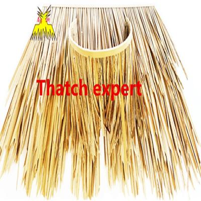 China Fire Retardant Reliable Performance Rattan Thatch Roof Tiles for sale