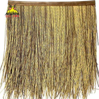 China High Simulate Fireproof Straw Thatch Roof Factory Thatch Roofing for sale