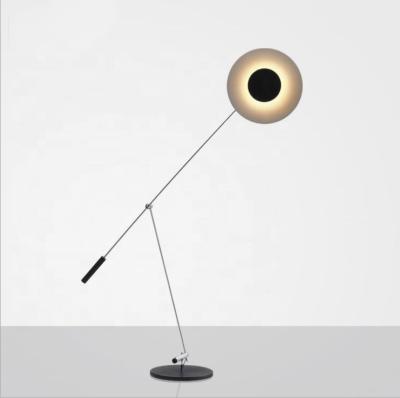 China Modern Simple Designer Creative Sofa Lamp Nordic Bedroom 7W Living Room Study Metal Post Floor Lamp Modern Post for sale