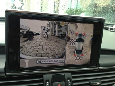 China Sistema de la cámara del revés del coche de Audi A6, 360 alrededor de sistema del aparcamiento de View Monitor, cámara de HD en venta