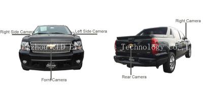 China Seamless Car Panoramic Lorry Cameras Parking System , 360 Bird View Parking System for sale