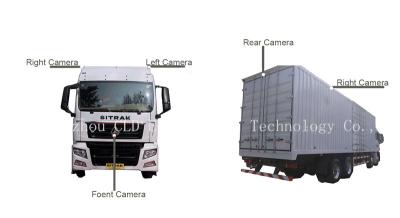 China Universal model ,All Around Lorry Cameras Parking System , Safe for Trucks and Buses, Bird View System for sale